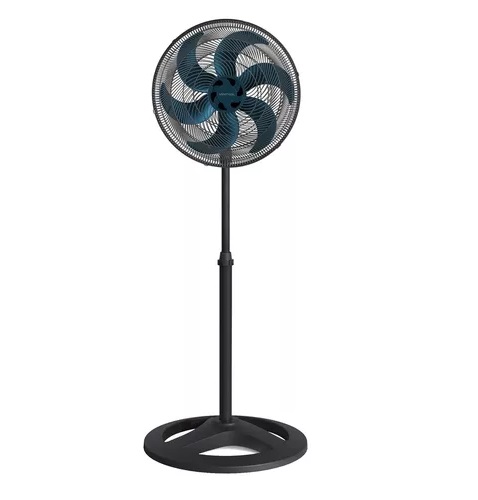 Ventilador coluna azul 40cm pedestal 200v turbo ventisol
